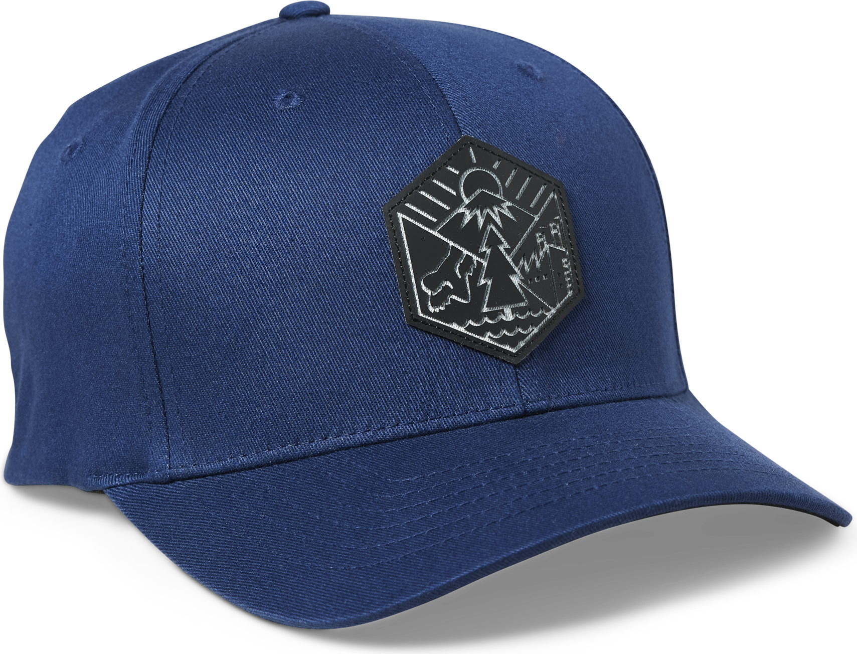 Fox Racing Caveaut Flexfit Hat Deep Cobalt