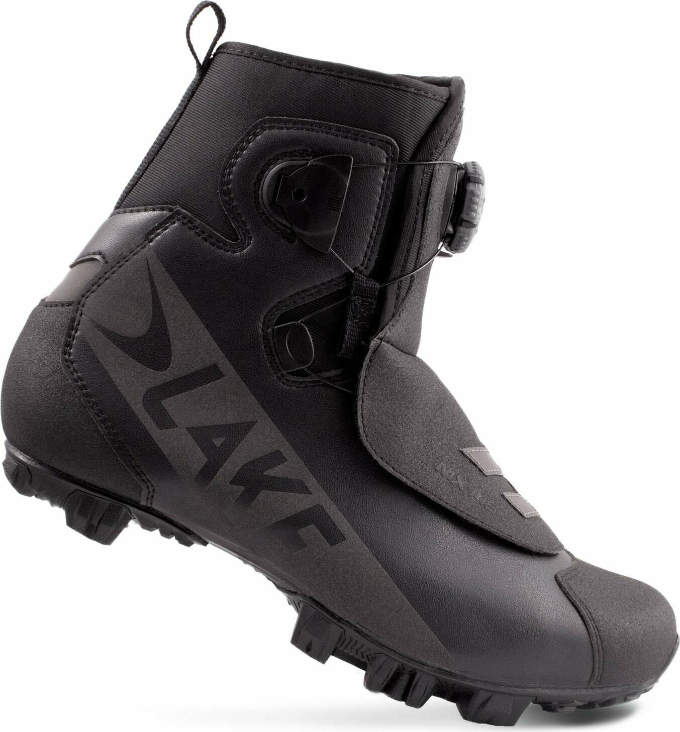 Lake MX146-X Wide Black/Black Reflective