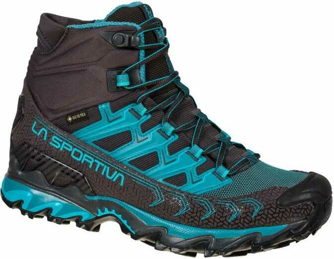 La Sportiva Ultra Raptor II Mid GTX Wide Womens Carbon/Topaz