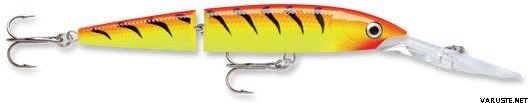 Rapala Jointed Down Deep Husky Jerk 12cm JDHJ-12 Hot Tiger (HT)