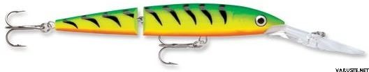 Rapala Jointed Down Deep Husky Jerk 12cm JDHJ-12 Firetiger (FT)