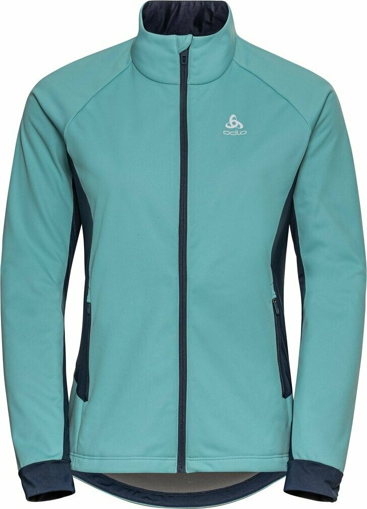 Odlo Brensholmen Jacket Womens Reef Waters / Dark Sapphire