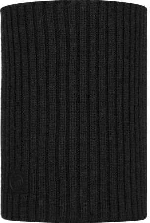 Buff Knitted Neckwarmer Norval Graphite