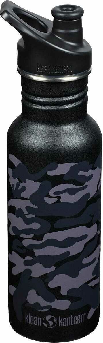Klean Kanteen Classic 800ml (w/Sport Cap) Black Camo