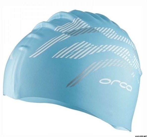 Orca Silicone Swim Cap Light Blue