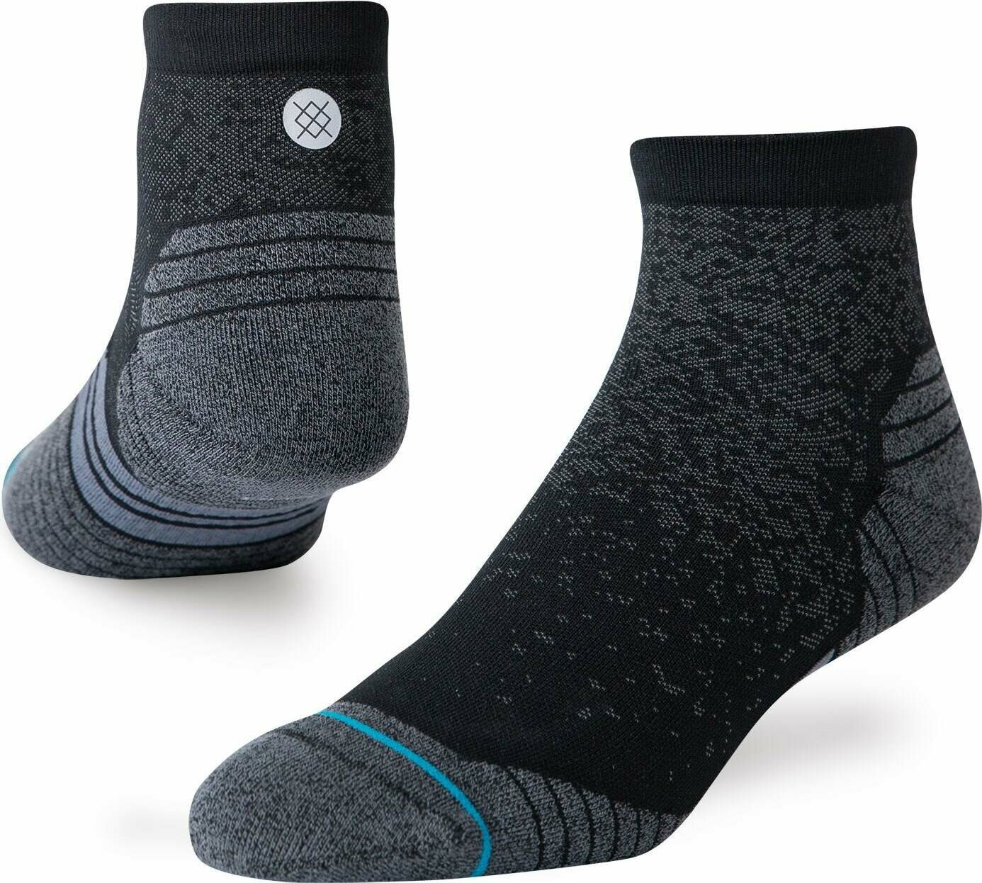 Stance Run QTR Staple Black