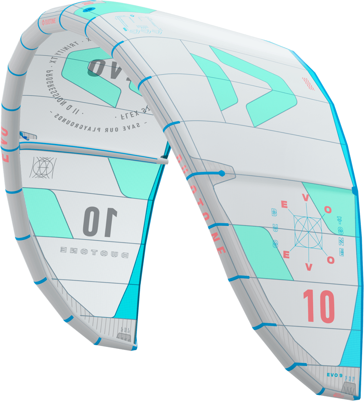 Duotone Evo 8.0 Kite Only C12:light-grey