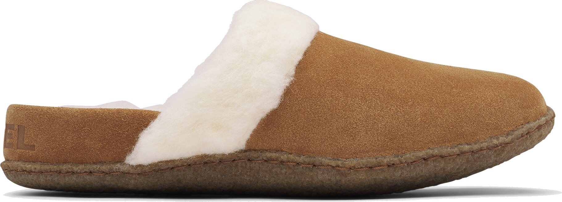 Sorel Nakiska Slide Slipper Camel Brown / Natural
