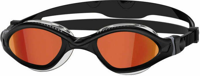 Zoggs Tiger LSR+ Titanium Black/Grey/Mirror Tiger