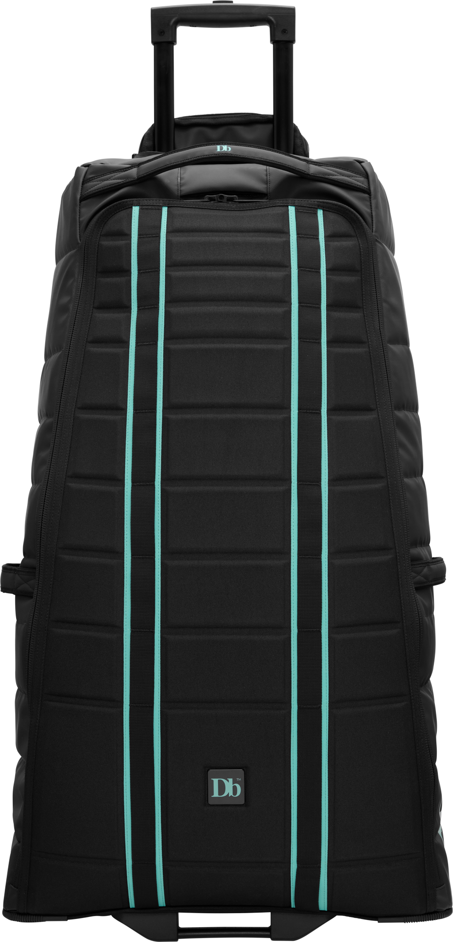 Db The Strøm 90L Roller bag Black / Glacier Green