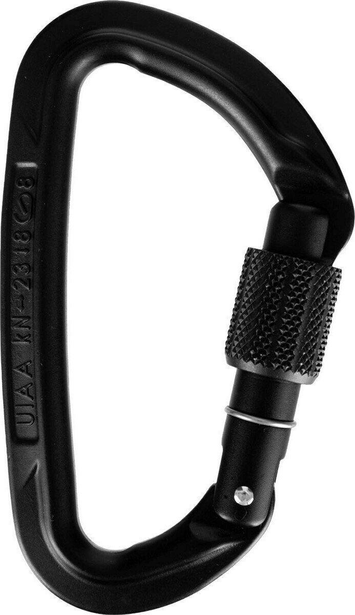 Wild Country Session Screw Gate Locking Carabiner Black