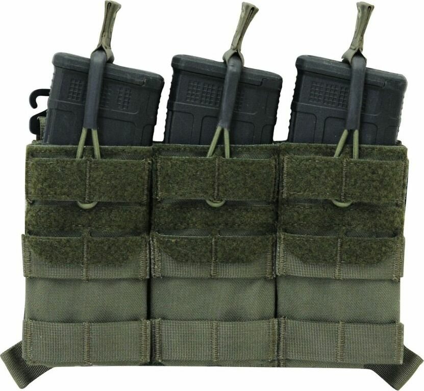 Agilite ag3 placard triple mag pouch ar 15 m4 5 56 magazine