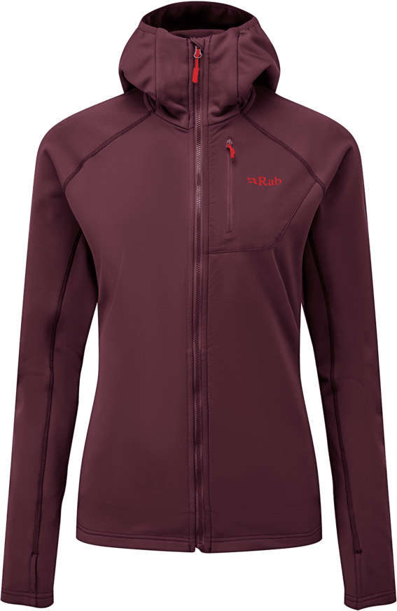 Rab Superflux Hoody Womens Deep Heather