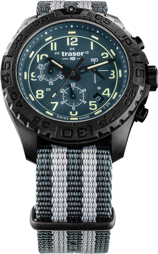 Traser P96 OdP Evolution Chrono Petrol Nato strap