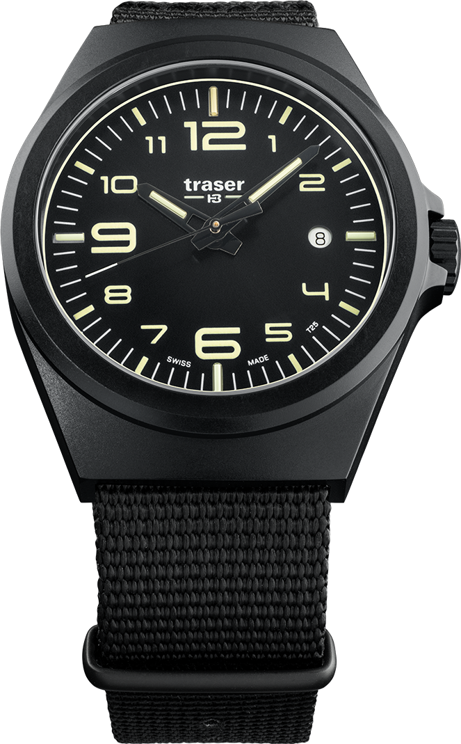 Traser P59 Essential M Black Nato strap
