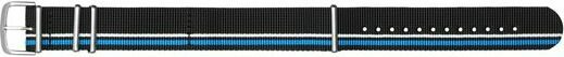 Traser Nato strap 22mm Black - Blue 105740