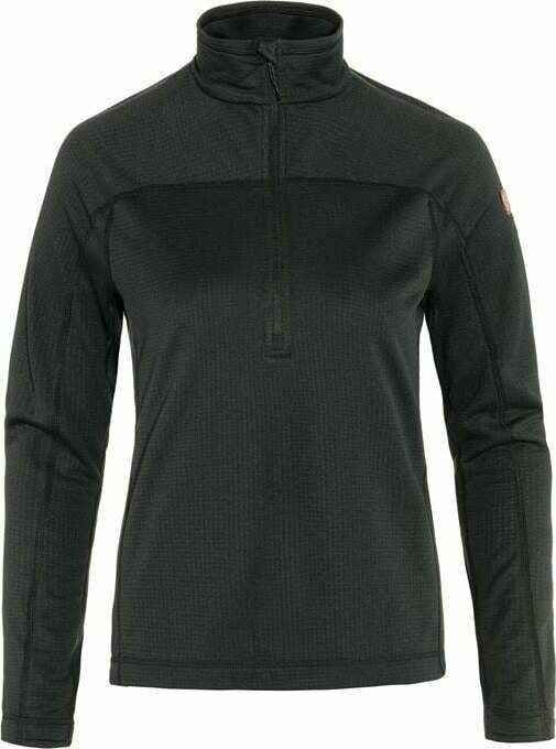 Fjällräven Abisko Lite Fleece Half Zip Womens Black (550)