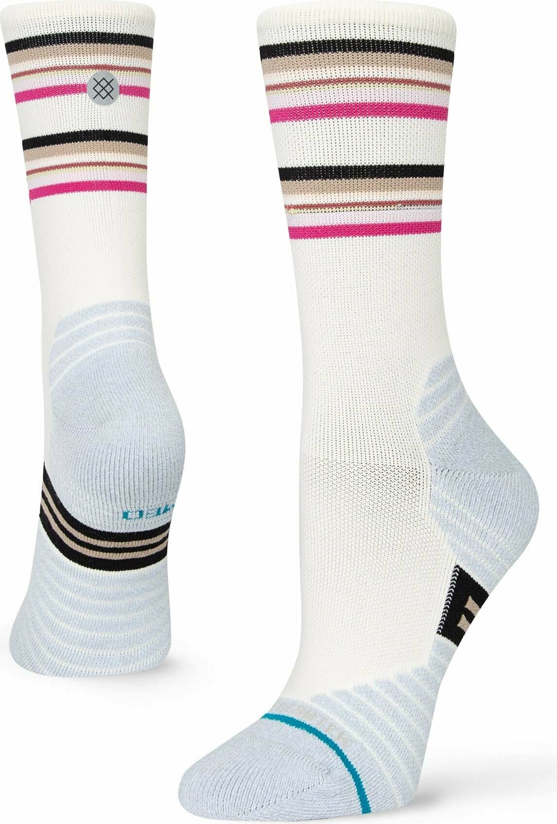 Stance Go Time Crew Womens Off White