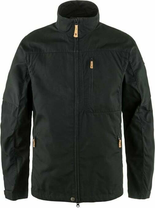 Fjällräven Övik Stencollar Jacket Mens Black (550)