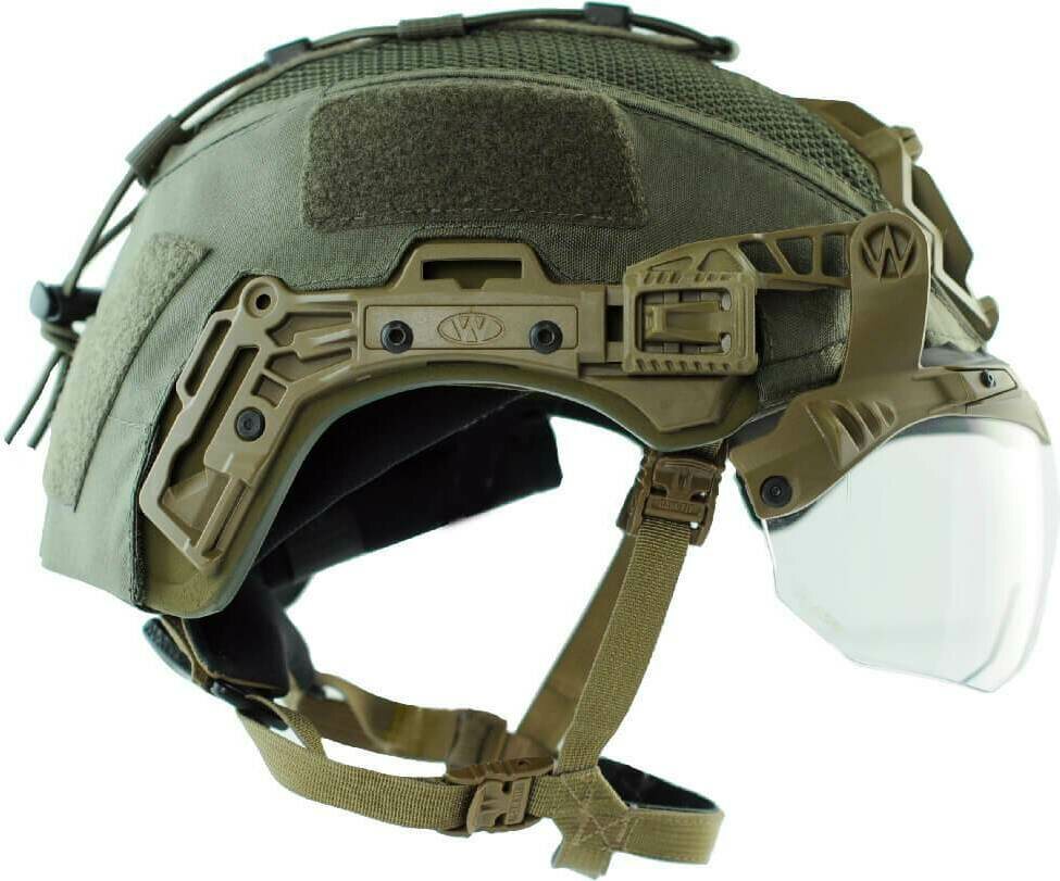 Agilite Team Wendy EXFIL Ballistic / SL Helmet Cover (no rear pouch) Ranger Green