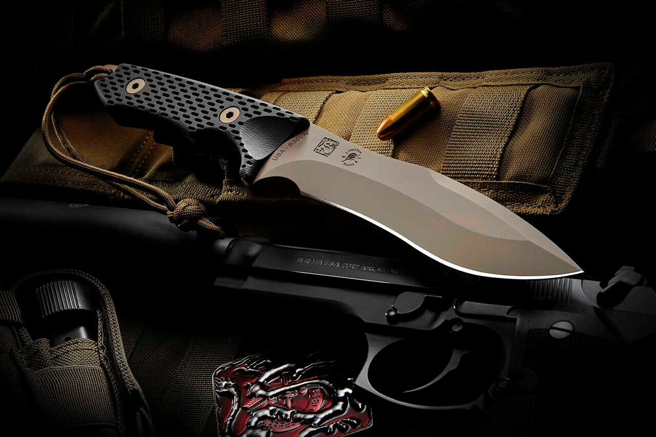 Spartan Blades Ronin Shinto Molle Sheath FDE Blade