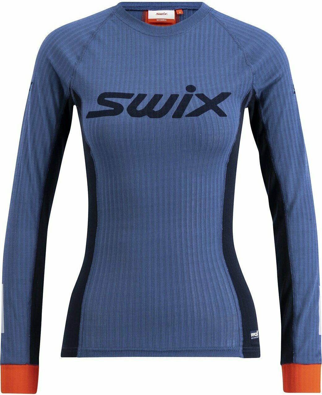 Swix Roadline RaceX Long Sleeve Womens Lake Blue / Dark Navy