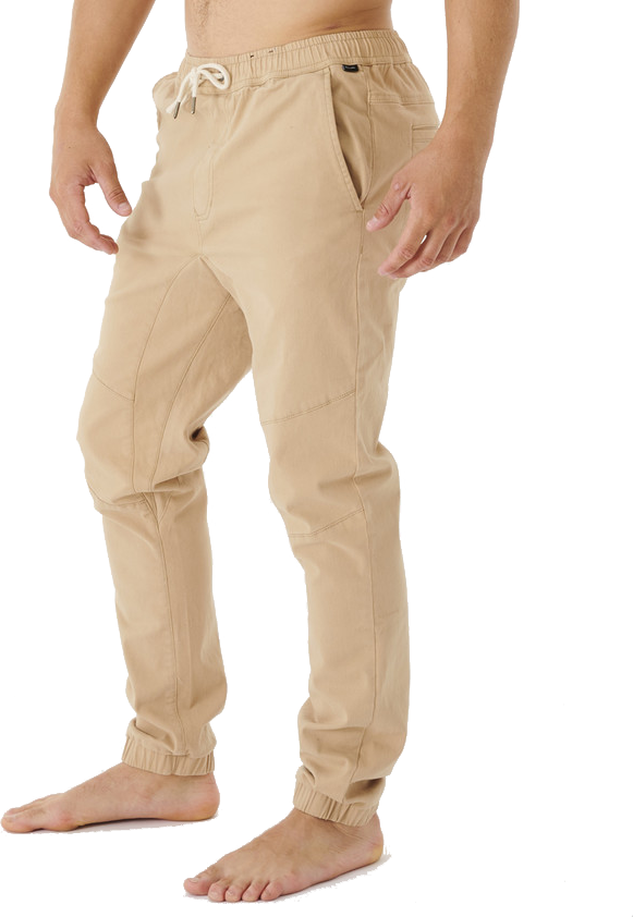 Rip Curl Re Entry Jogger Pant Mens Khaki