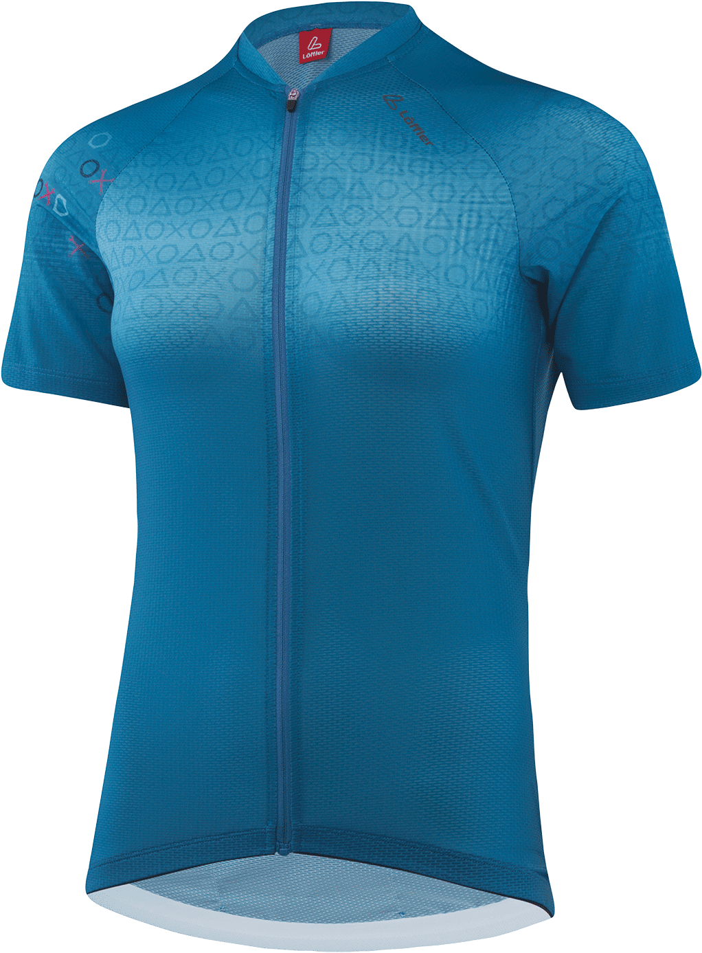 Löffler Bike Jersey FZ Axo Vent Womens Capri