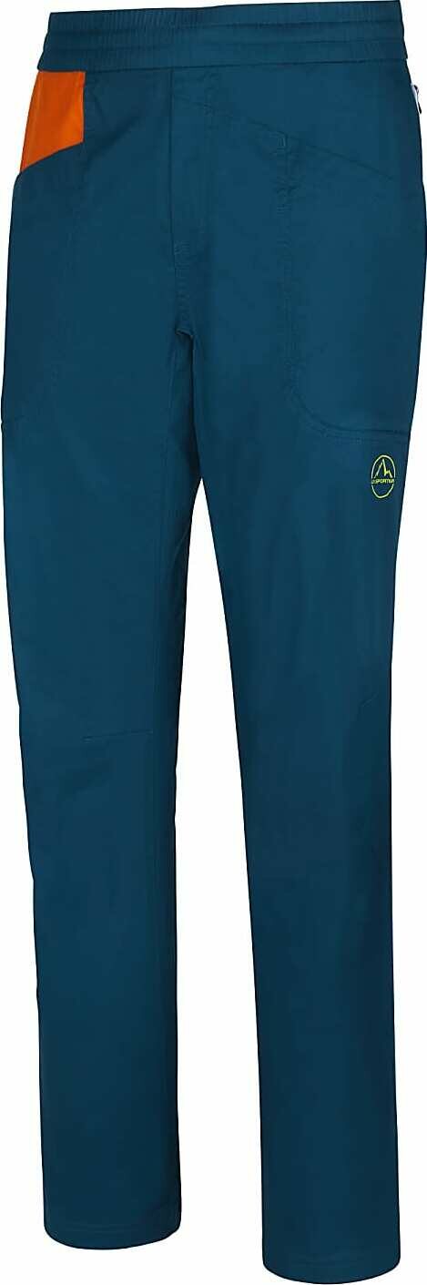 La Sportiva Pure Pant Mens Storm Blue / Hawaiian Sun