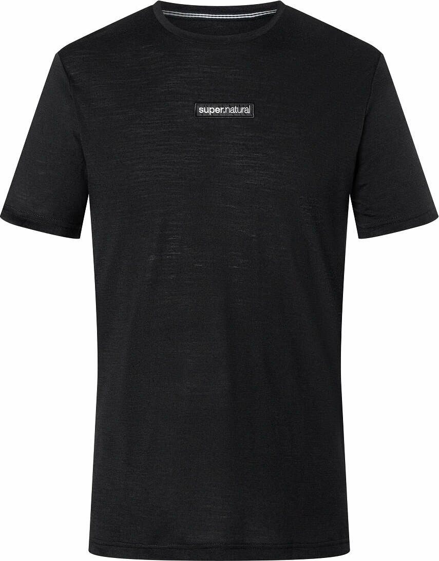 Super.natural New School Tee Mens Jet Black