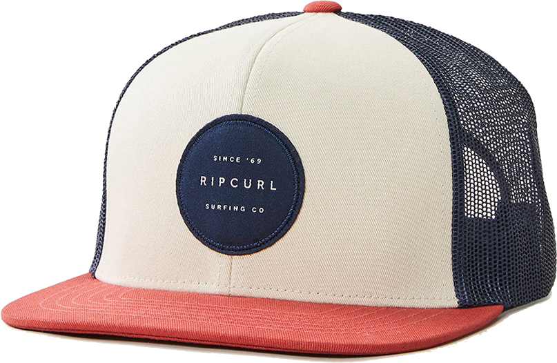 Rip Curl Routine Trucker Cap White / Navy / Red