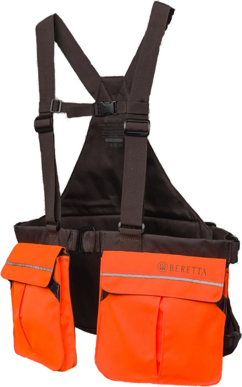 Beretta Strap EVO Vest Brown Bark & Orange