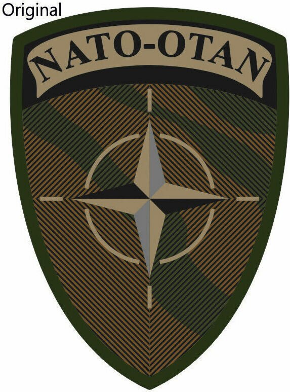 InfraredID NATO Shield Patch Original