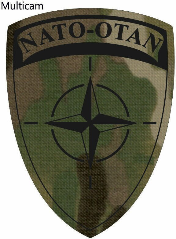 InfraredID NATO Shield Patch Multicam