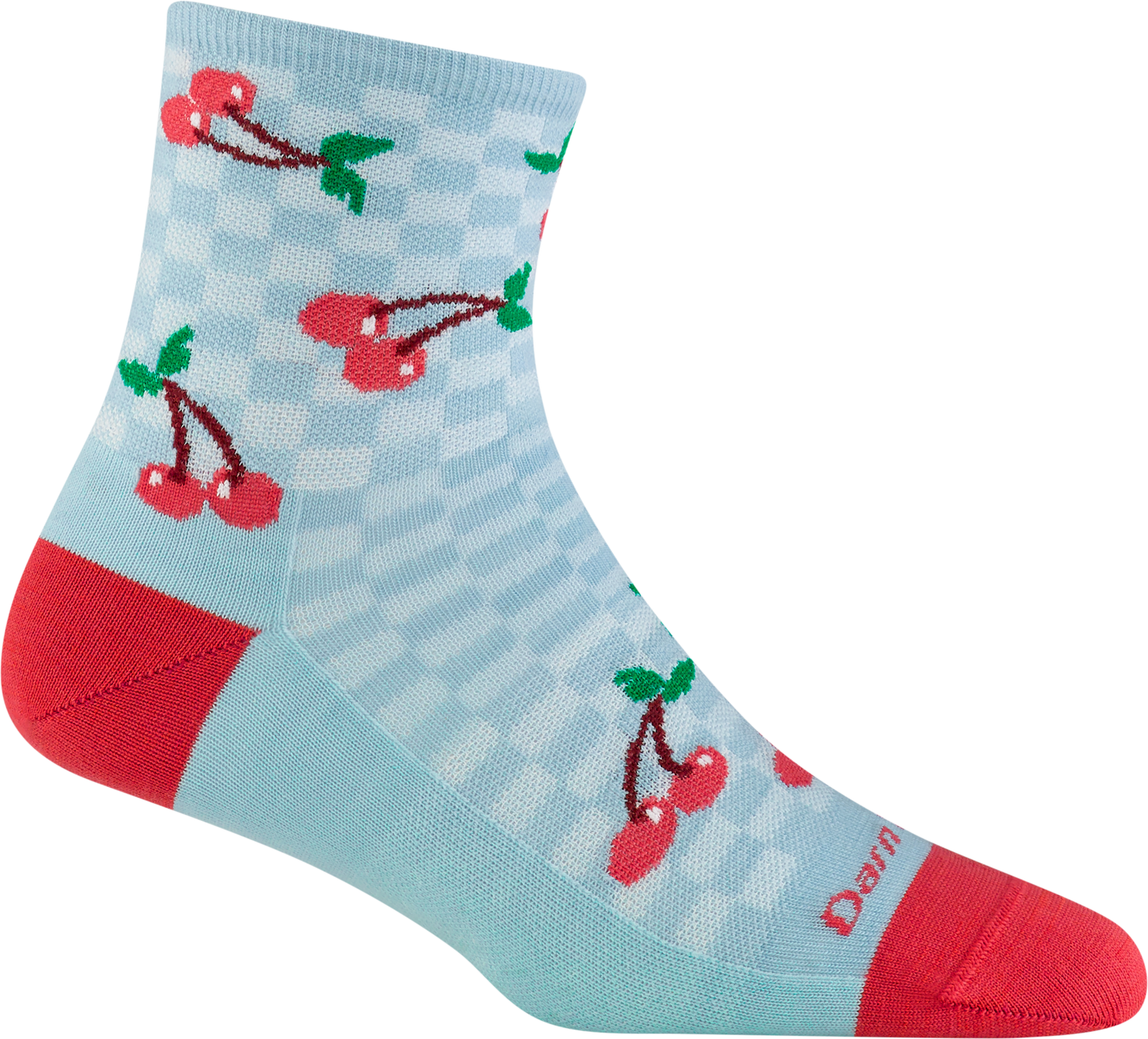 Darn Tough Fruit Stand Shorty Lightweight Womens Glacier