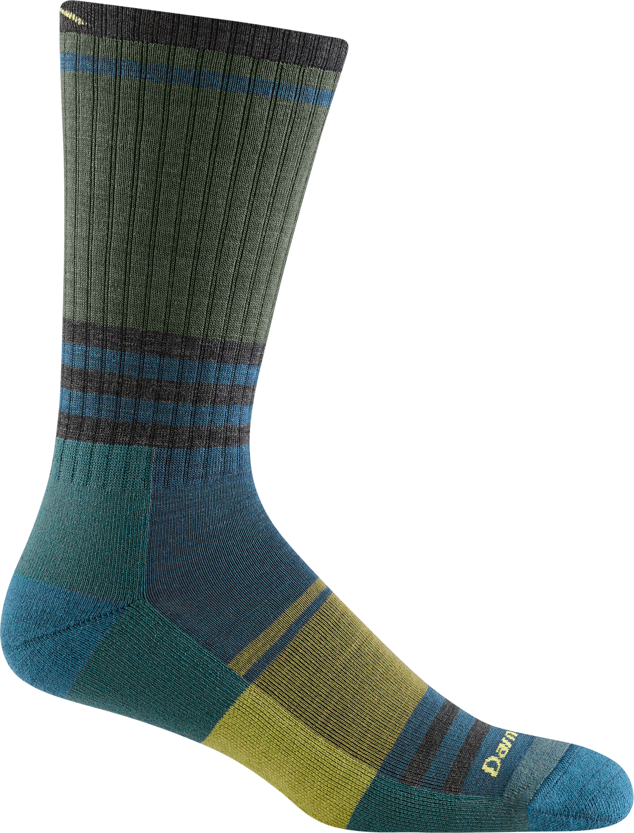 Darn Tough Spur Boot Lightweight with Cushion Merino Mens Forest