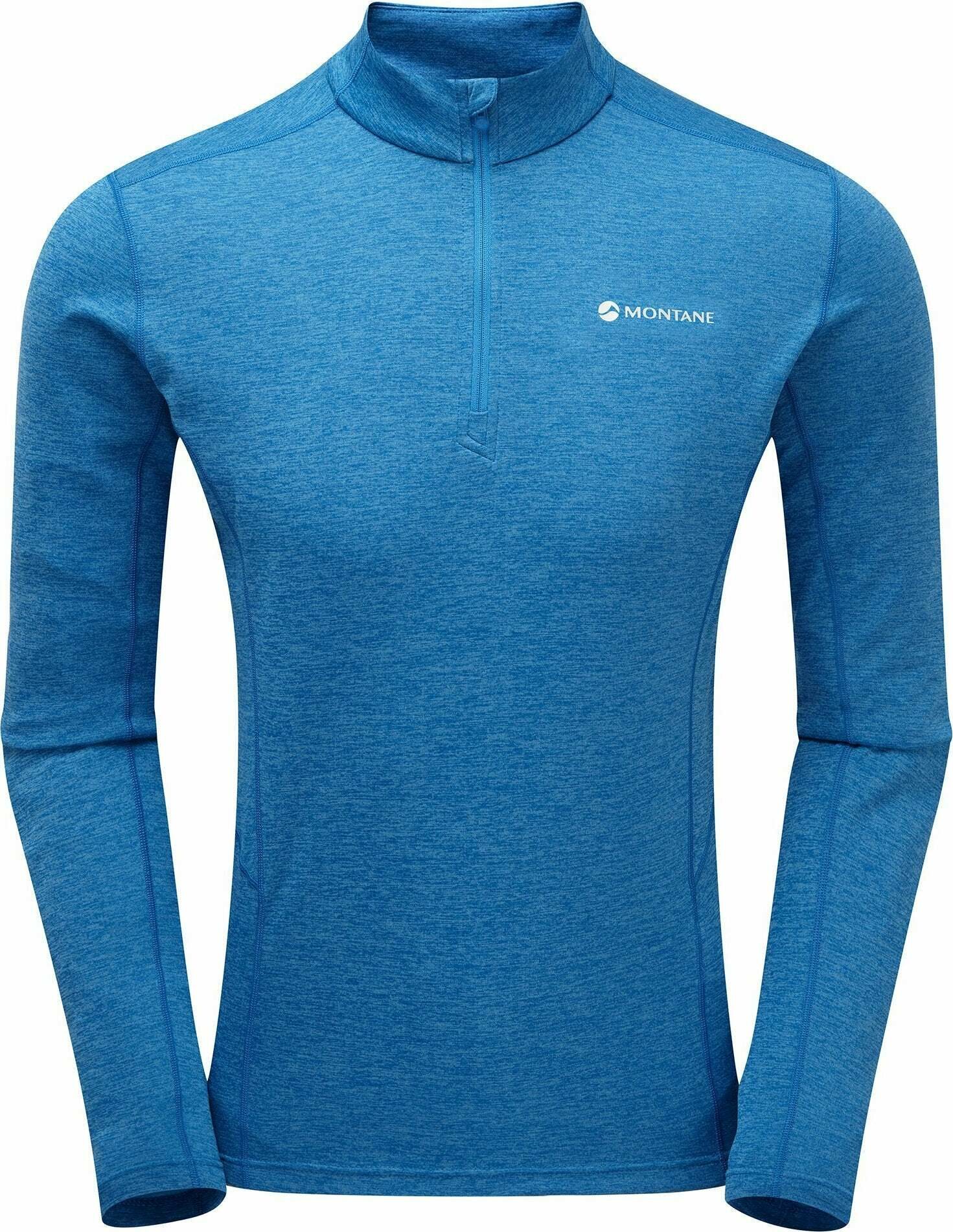 Montane Dart Zip Neck Mens Electric Blue