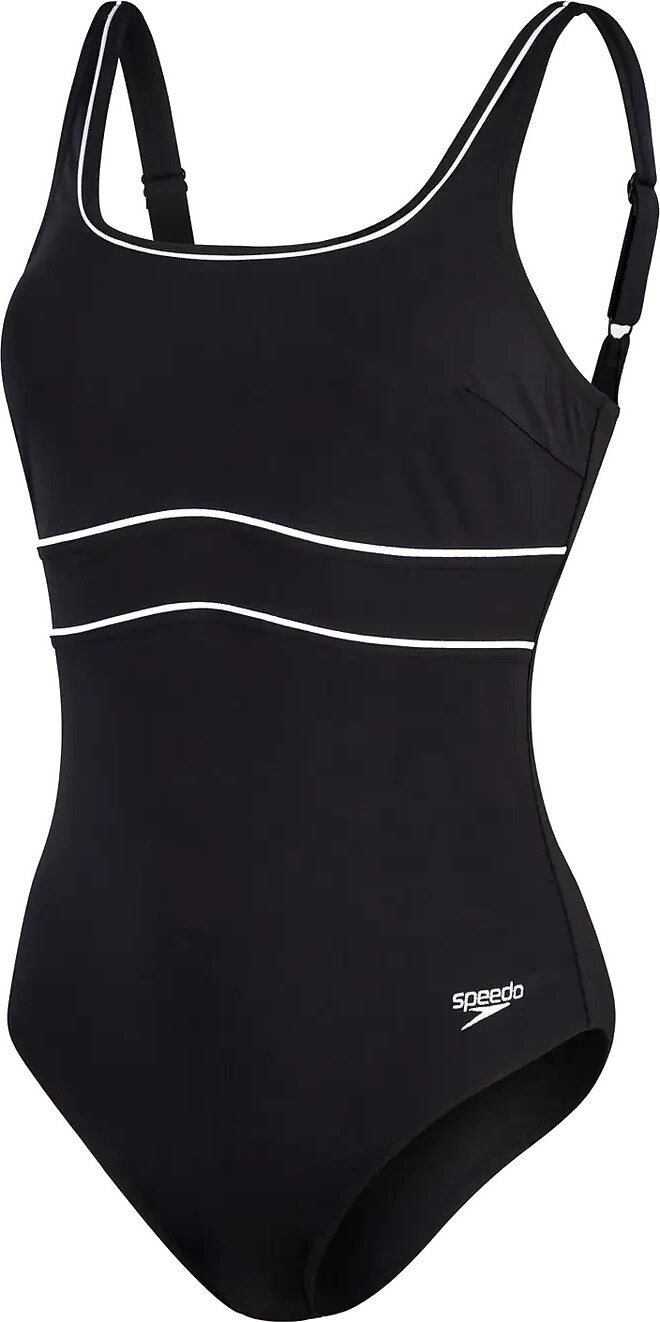 Speedo Contour Eclipse 1 Piece Womens Black / White