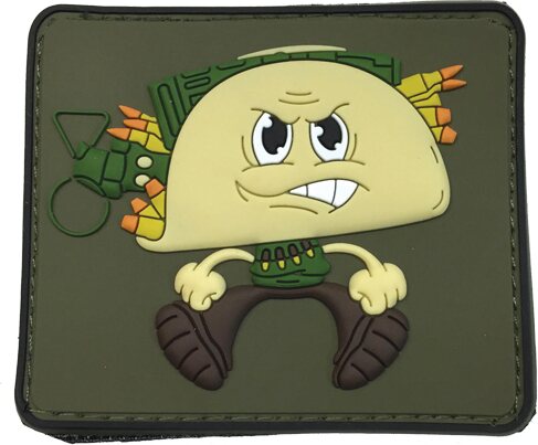 HSGI TACO® Man PVC Patch Olive Drab