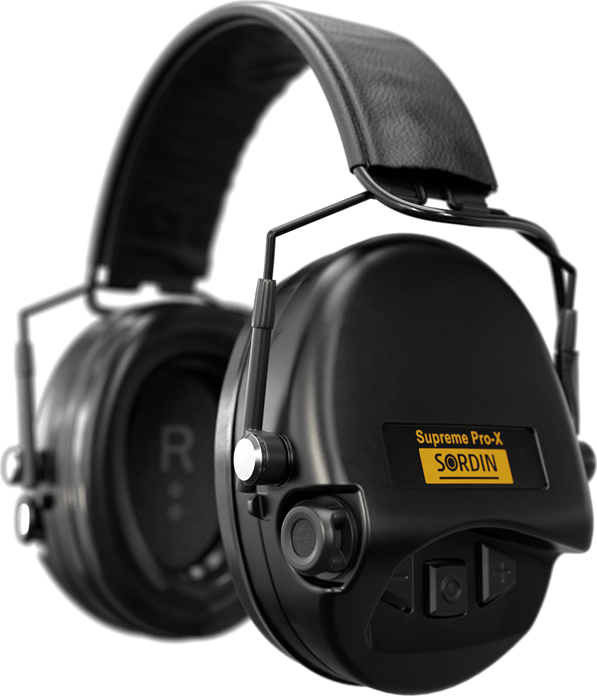 Sordin Supreme Pro-X SFA Slim HB Black