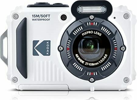 Kodak Digital Camera Pixpro WPZ2 5x WP 16MP Wifi White