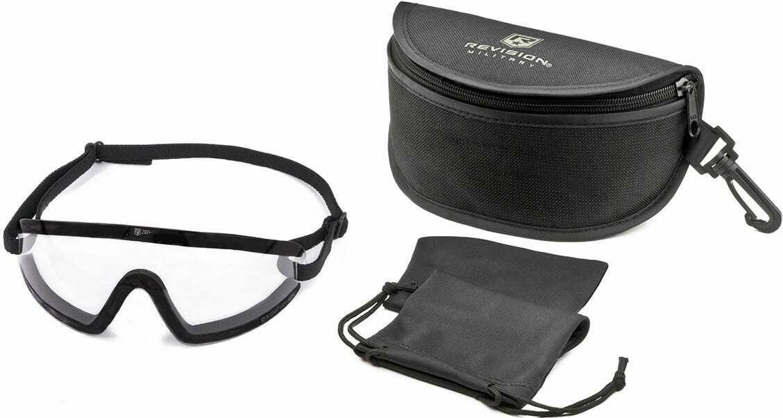 Revision Military Exoshield Side Strap Eyewear Basic Kit Clear