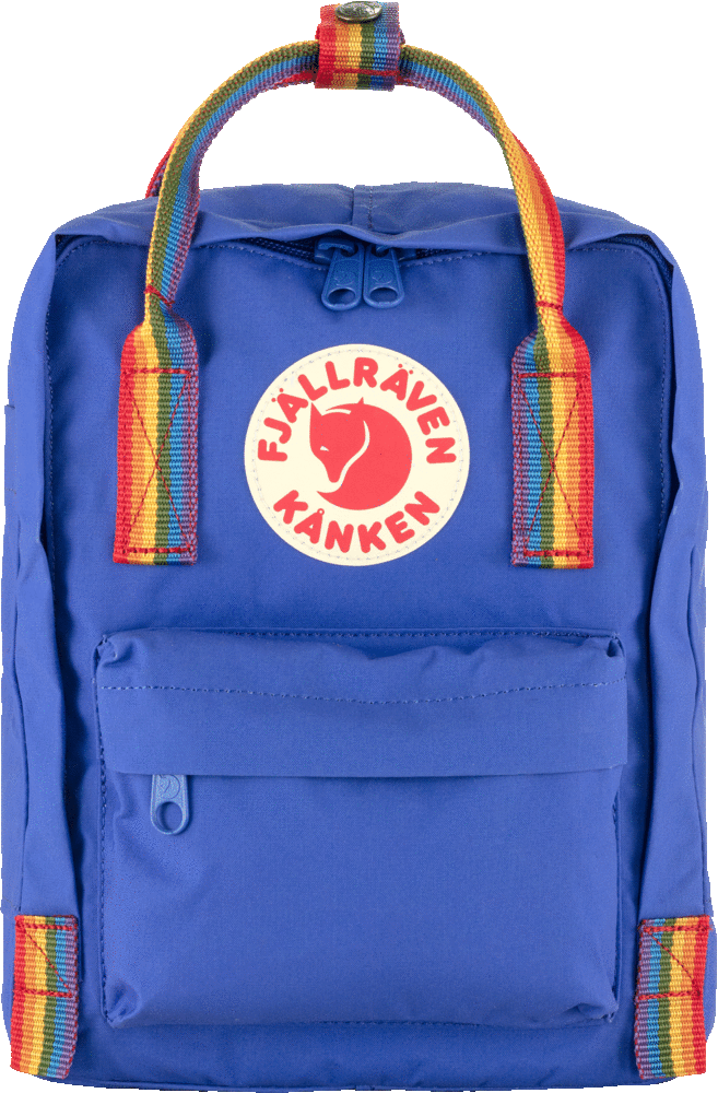 Fjällräven Kånken Rainbow Mini Cobalt Blue (571)