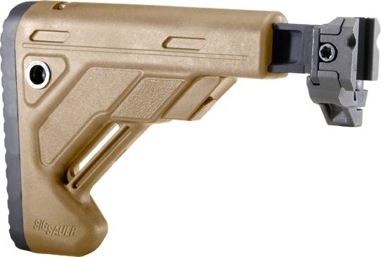 Sig Sauer TELESCOPING/FOLDING STOCK, MCX, MPX FDE