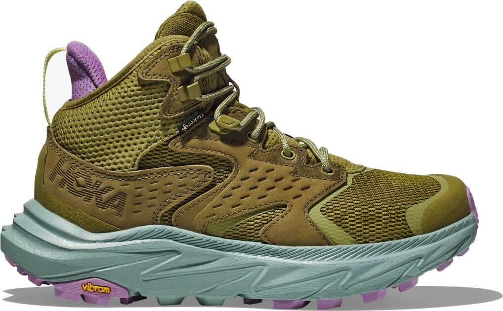 Hoka Anacapa 2 Mid GTX Womens Green Moss / Agave