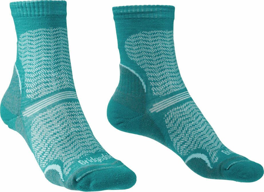 Bridgedale Hike Ultra Light Merino Endurance Crew Womens Teal