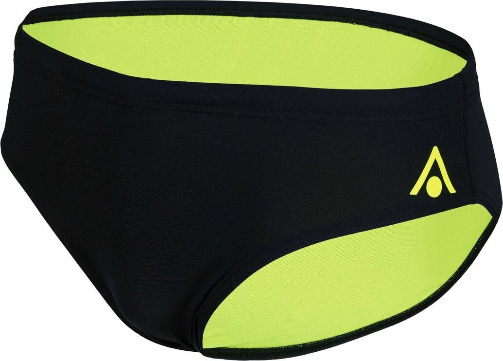 Aquasphere Essential 8cm Brief Mens Black / Yellow