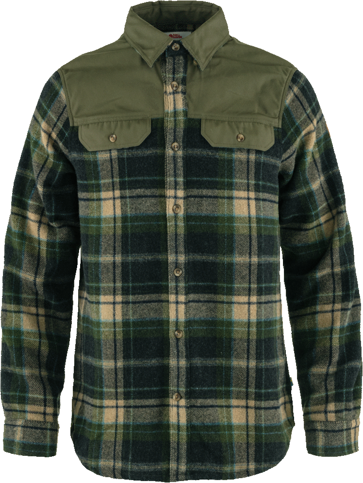 Fjällräven Granit Shirt Mens Laurel Green (625)