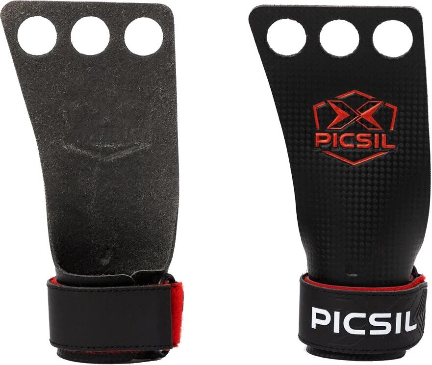 Picsil RX Grips-Lämsät, 3 sormen Red