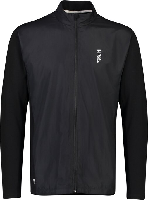 Mons Royale Redwood Wind Jersey Mens Black